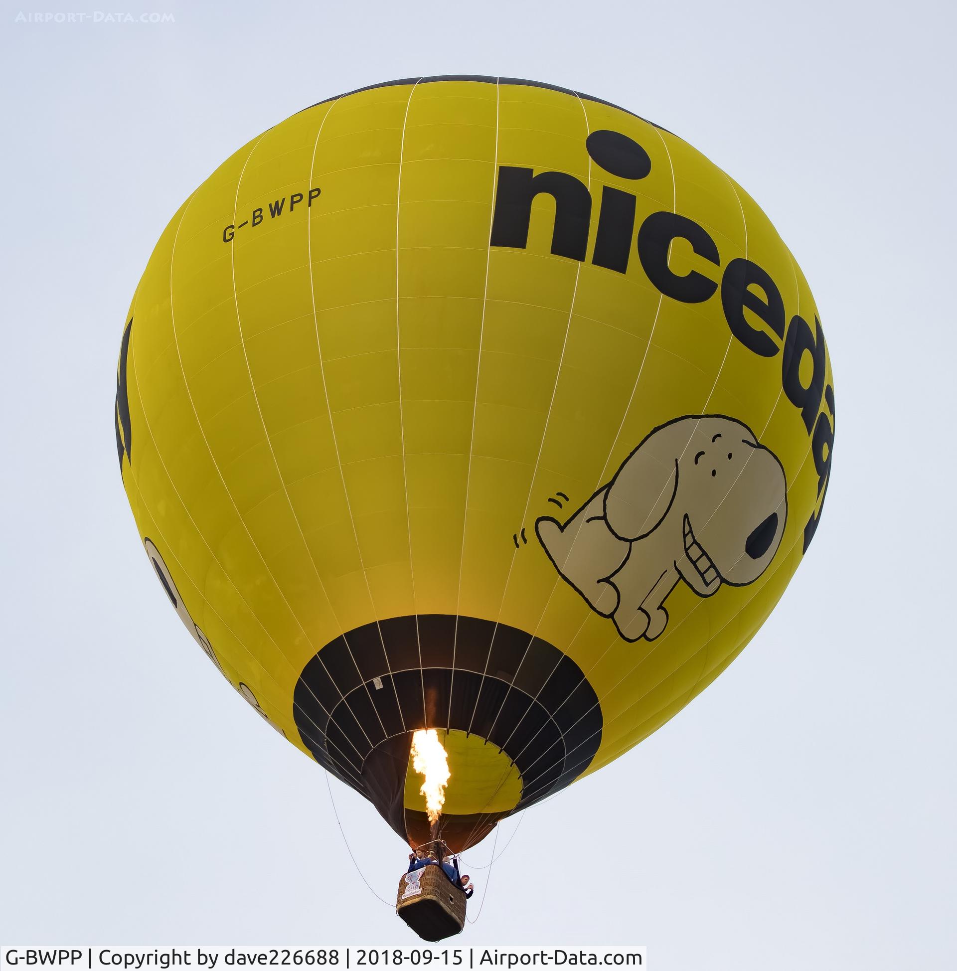 G-BWPP, 1996 Sky Balloons SKY 105-24 C/N 031, G BWPP - Niceday at the Skysafari - Longleat