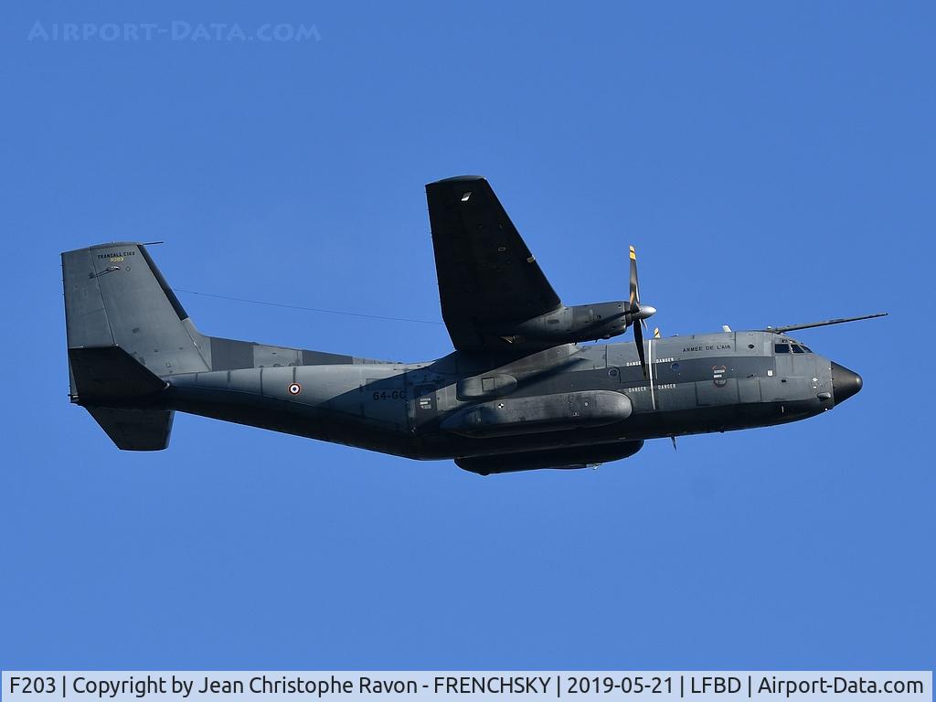 F203, Transall C-160F C/N F203, COTAM take off runway 23