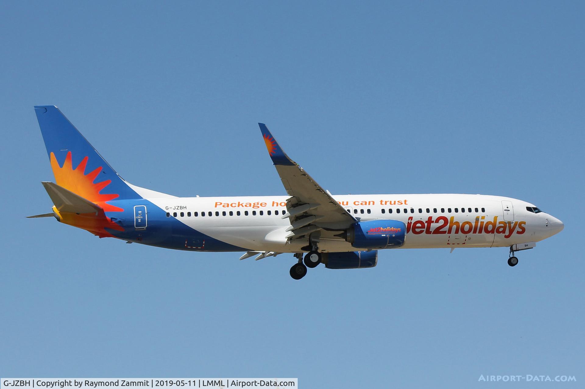 G-JZBH, 2018 Boeing 737-8MG C/N 63163, B737-800 G-JZBH Jet2Com