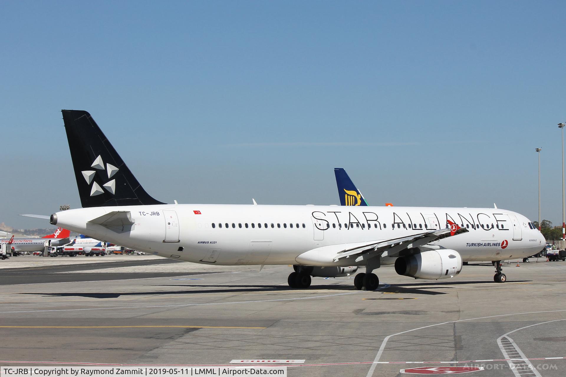 TC-JRB, 2006 Airbus A321-231 C/N 2868, A321 TC-JRB Turkish Airlines Star Alliance
