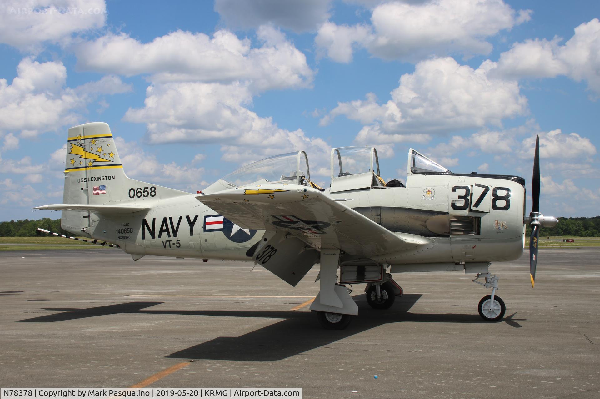 N78378, 1957 North American T-28C Trojan C/N 226-235 (140658), North American T-28C