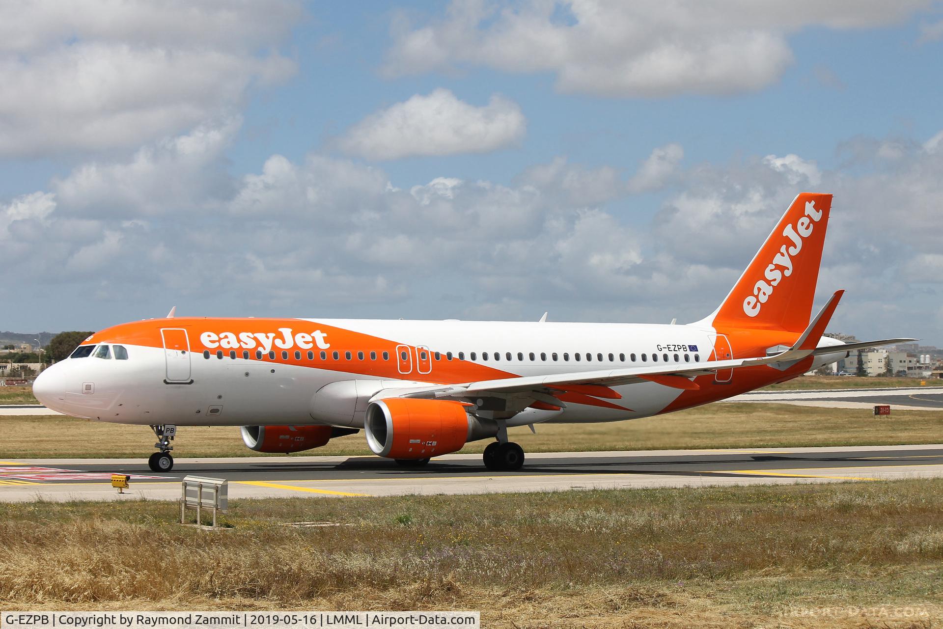 G-EZPB, 2015 Airbus A320-214 C/N 6977, A320 G-EZPB Easyjet