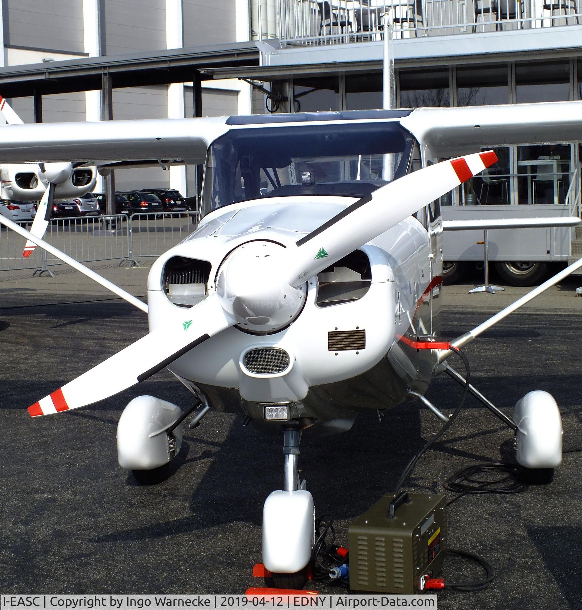 I-EASC, Vulcanair V1.0 C/N 1001, Vulcanair V1.0 at the AERO 2019, Friedrichshafen