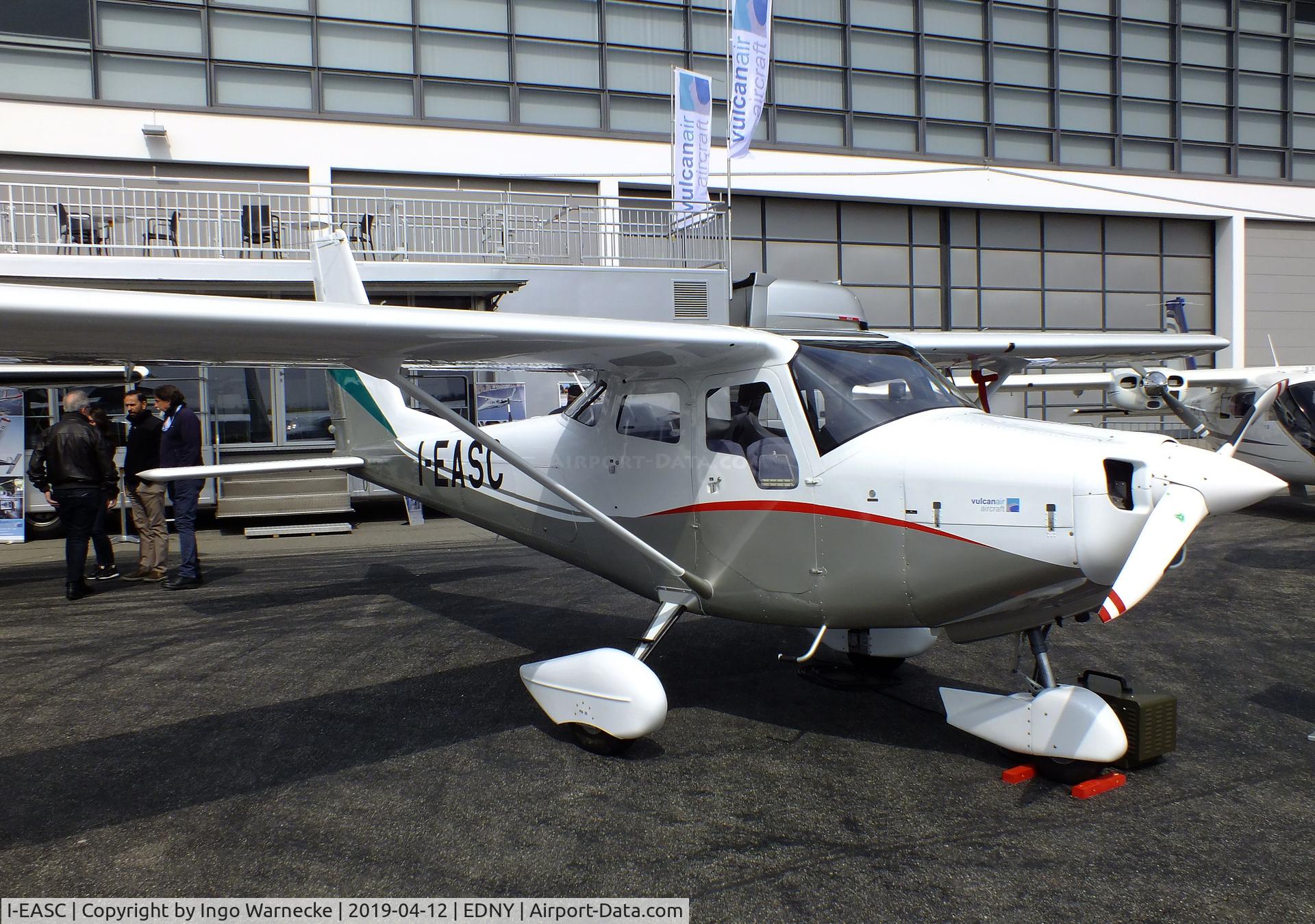 I-EASC, Vulcanair V1.0 C/N 1001, Vulcanair V1.0 at the AERO 2019, Friedrichshafen