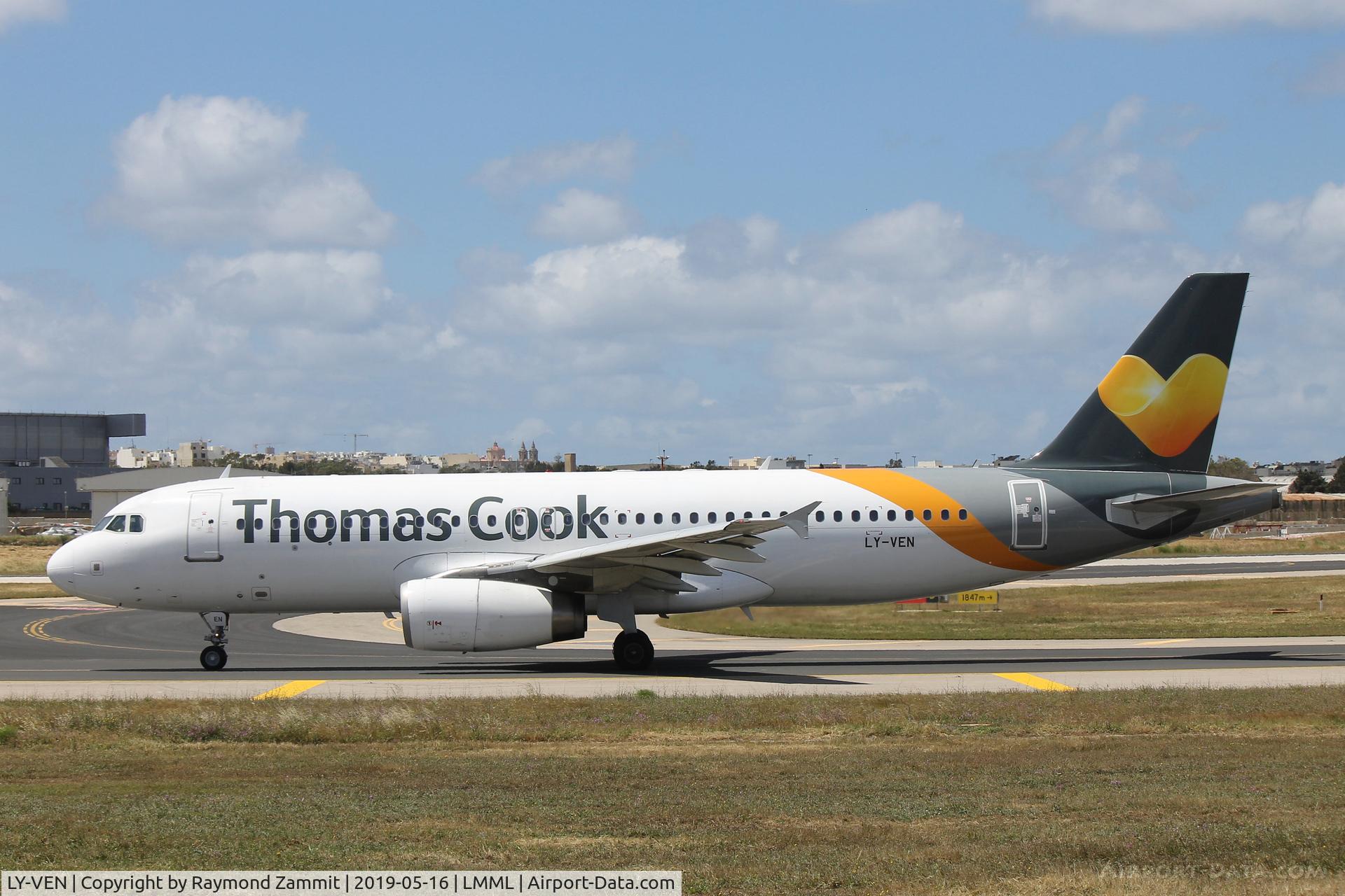 LY-VEN, 2001 Airbus A320-233 C/N 1626, A320 LY-VEN Thomas Cook Airlines