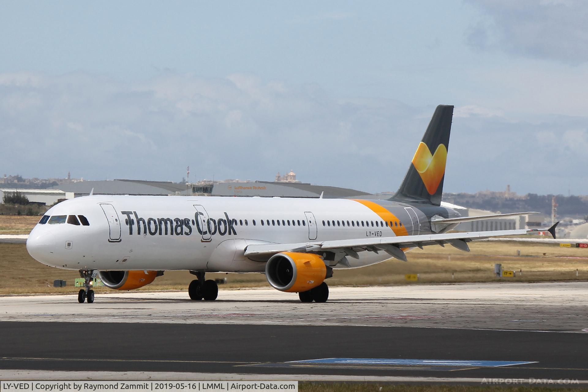 LY-VED, 2007 Airbus A321-211 C/N 3334, A321 LY-VED Thomas Cook Airlines