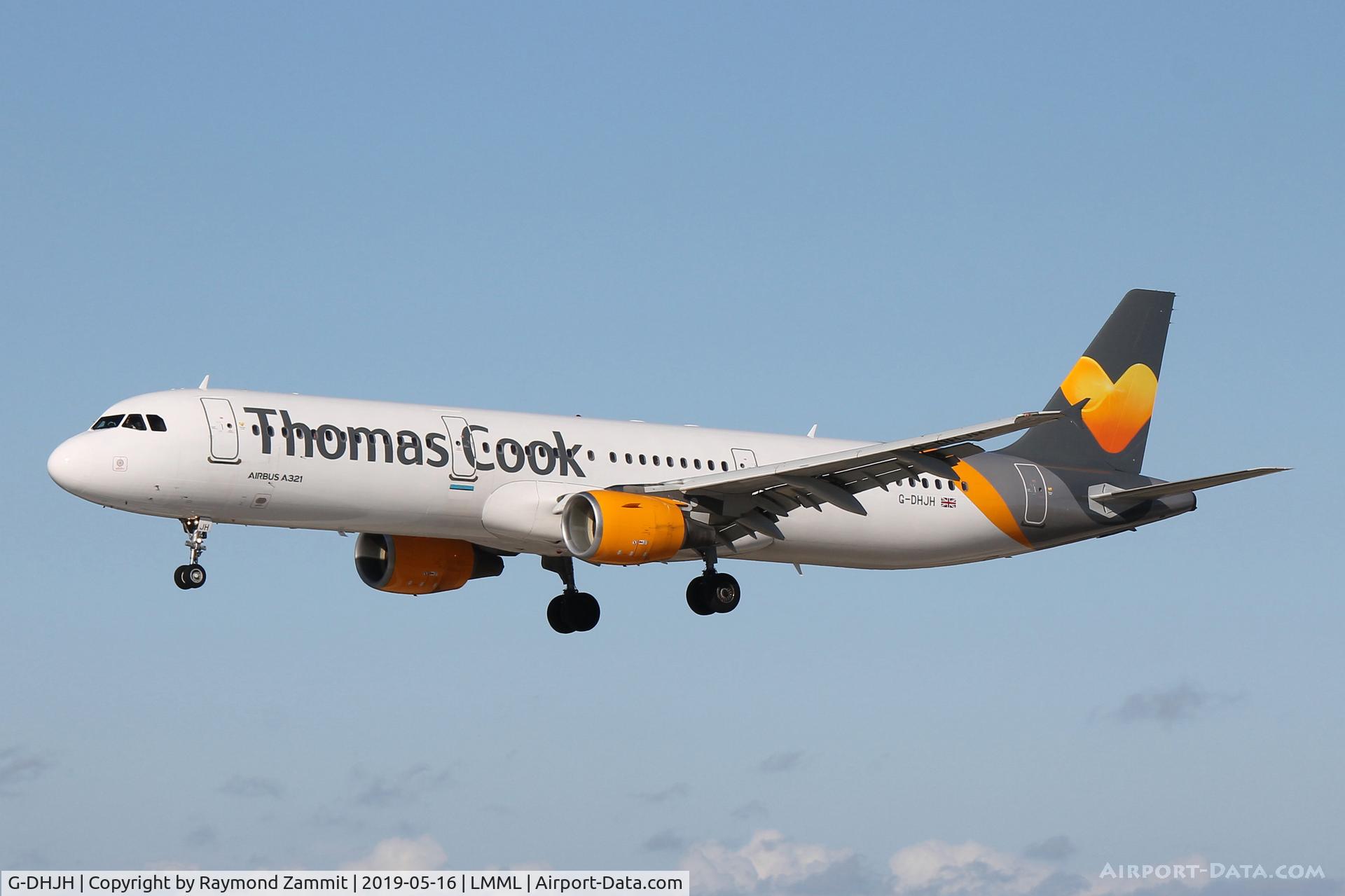 G-DHJH, 2000 Airbus A321-211 C/N 1238, A321 D-DHJH Thomas Cook Airlines