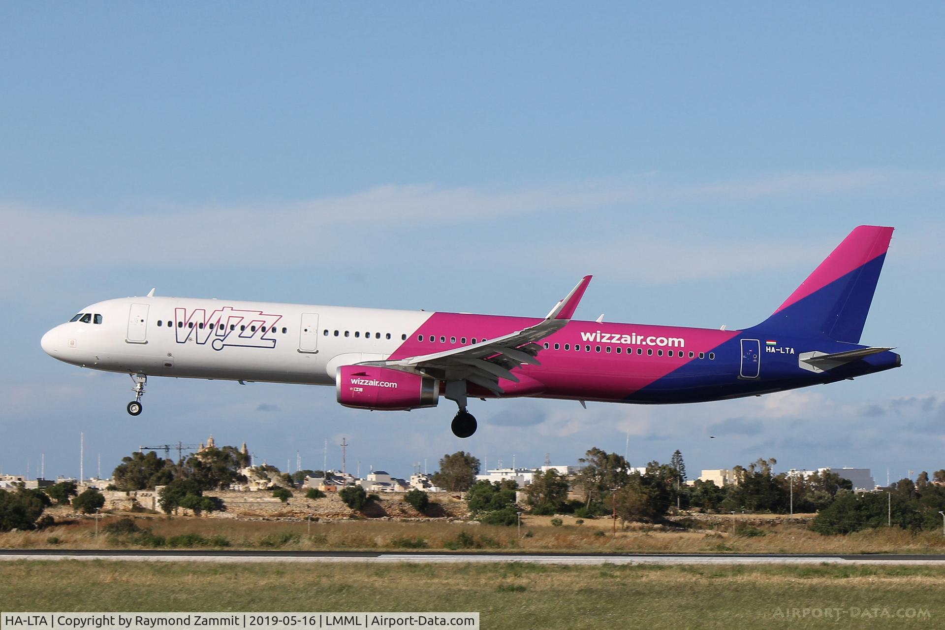 HA-LTA, 2018 Airbus A321-231 C/N 8216, A321 HA-LTA Wizzair