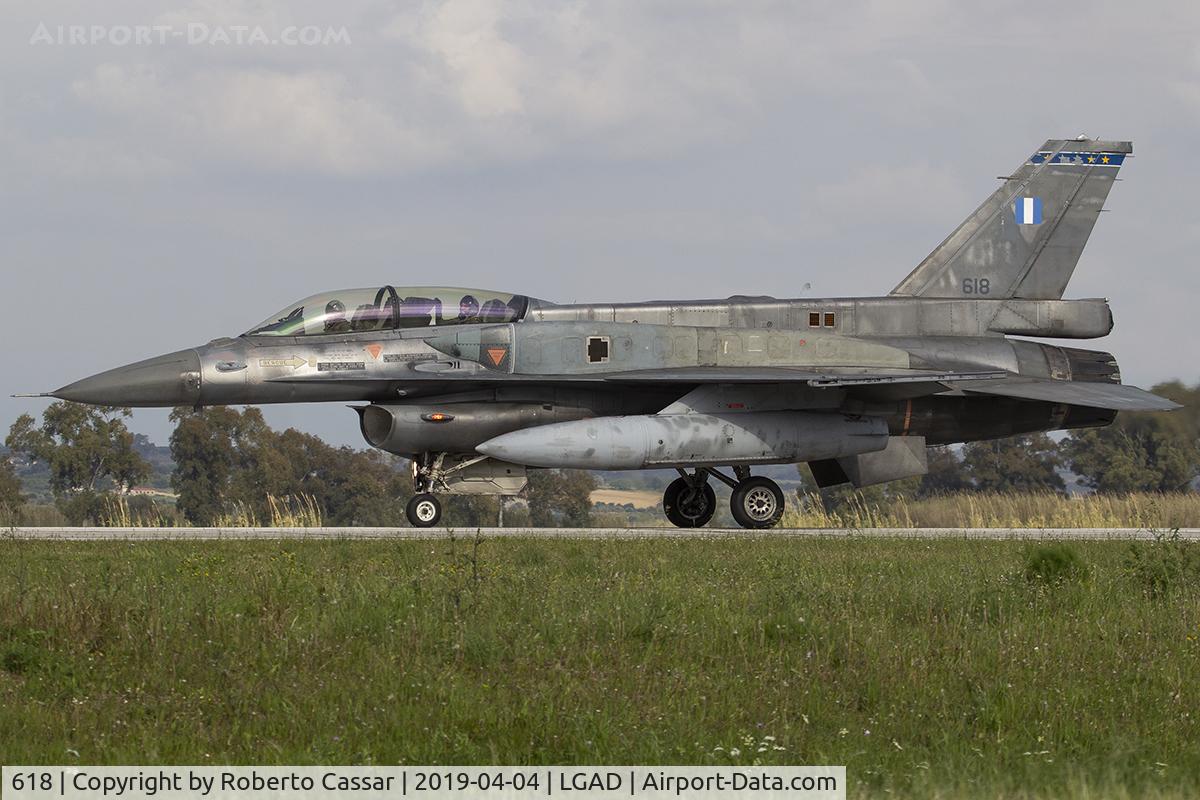 618, Lockheed Martin F-16D Fighting Falcon C/N XM-19, Iniochos 2019