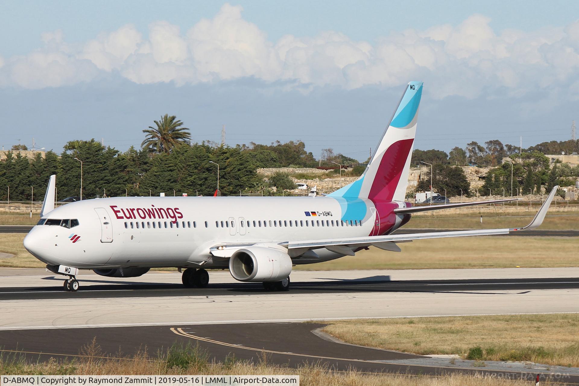 D-ABMQ, 2013 Boeing 737-86J C/N 37780, B737-800 D-ABMQ Eurowings