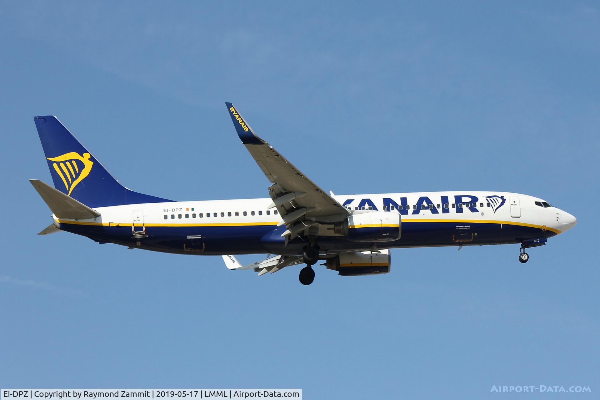 EI-DPZ, 2007 Boeing 737-8AS C/N 33616, B737-800 EI-DPZ Ryanair