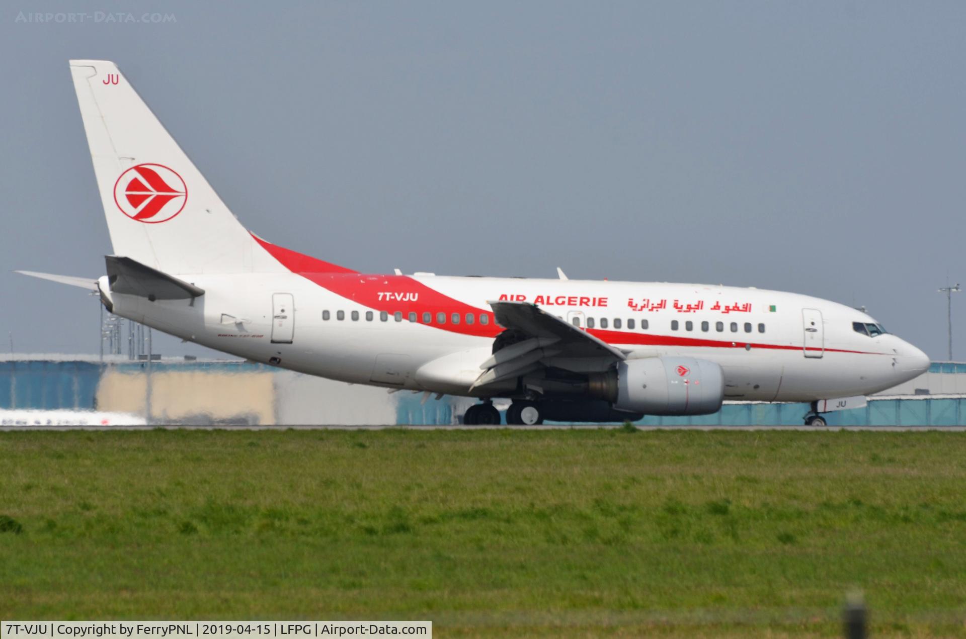 7T-VJU, 2002 Boeing 737-6D6 C/N 30211, Arrival of Air Algerie baby B736