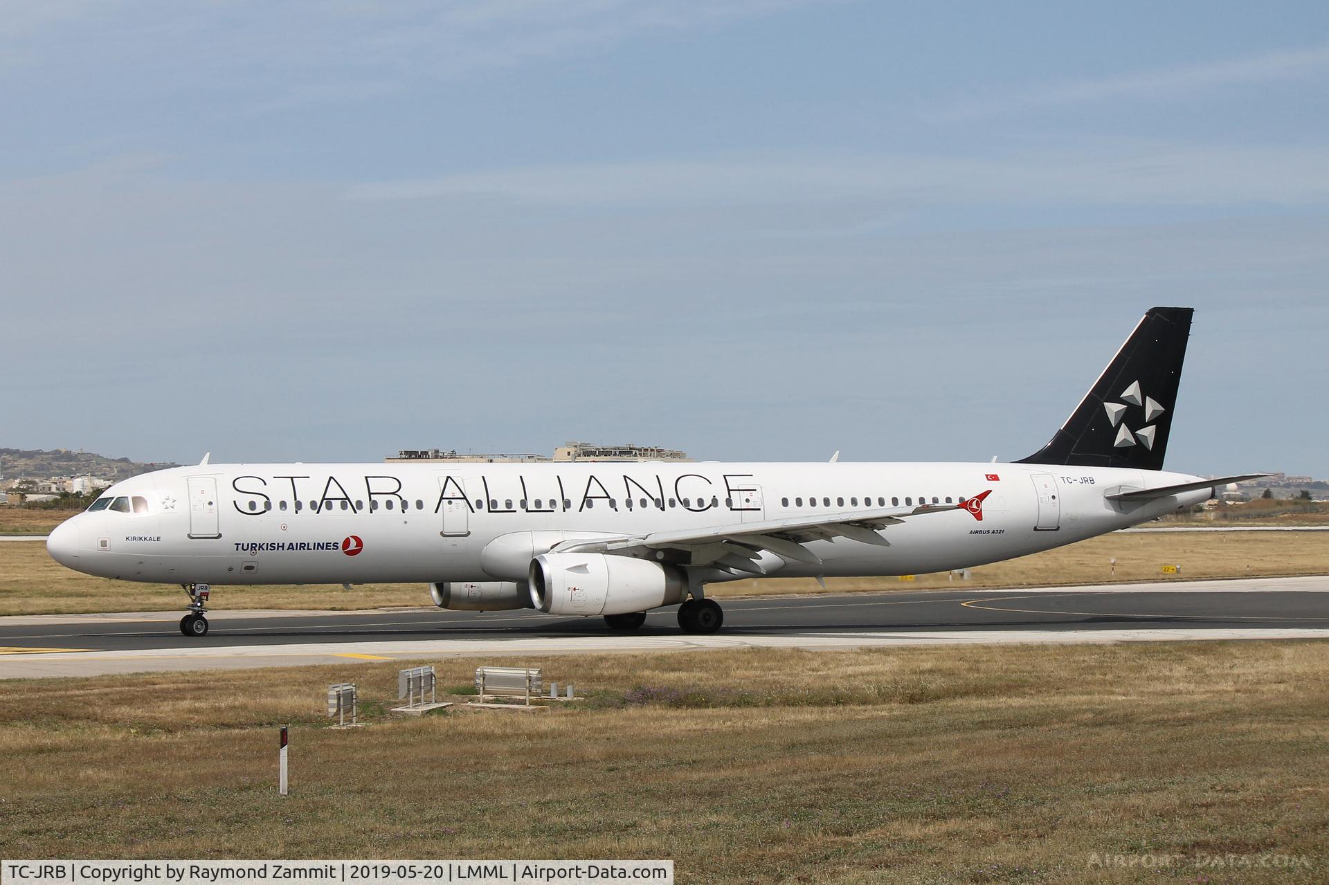 TC-JRB, 2006 Airbus A321-231 C/N 2868, A321 TC-JRB Turkish Airlines Star Alliance