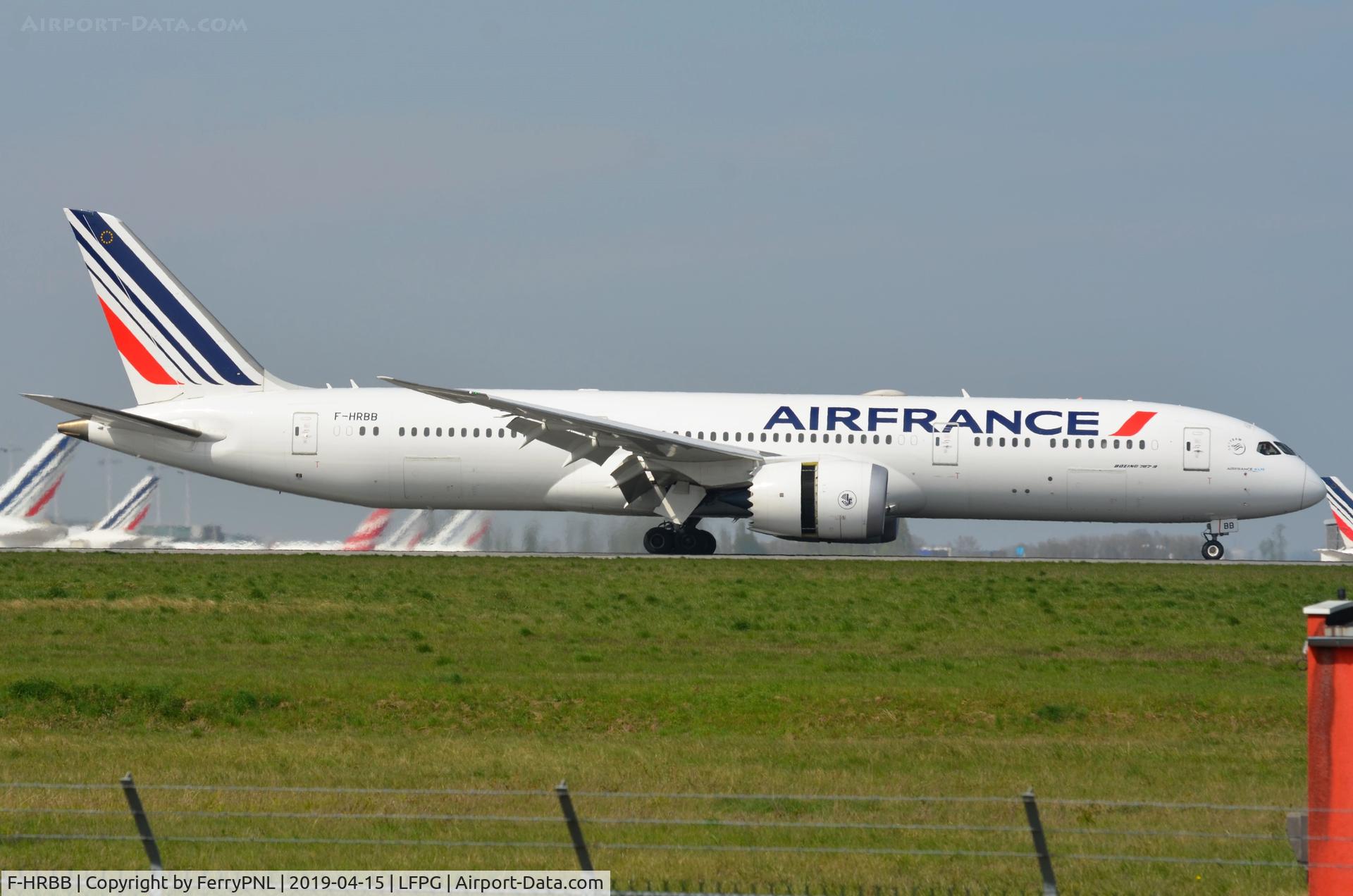 F-HRBB, 2017 Boeing 787-9 Dreamliner C/N 42495, Air France B789 landing.