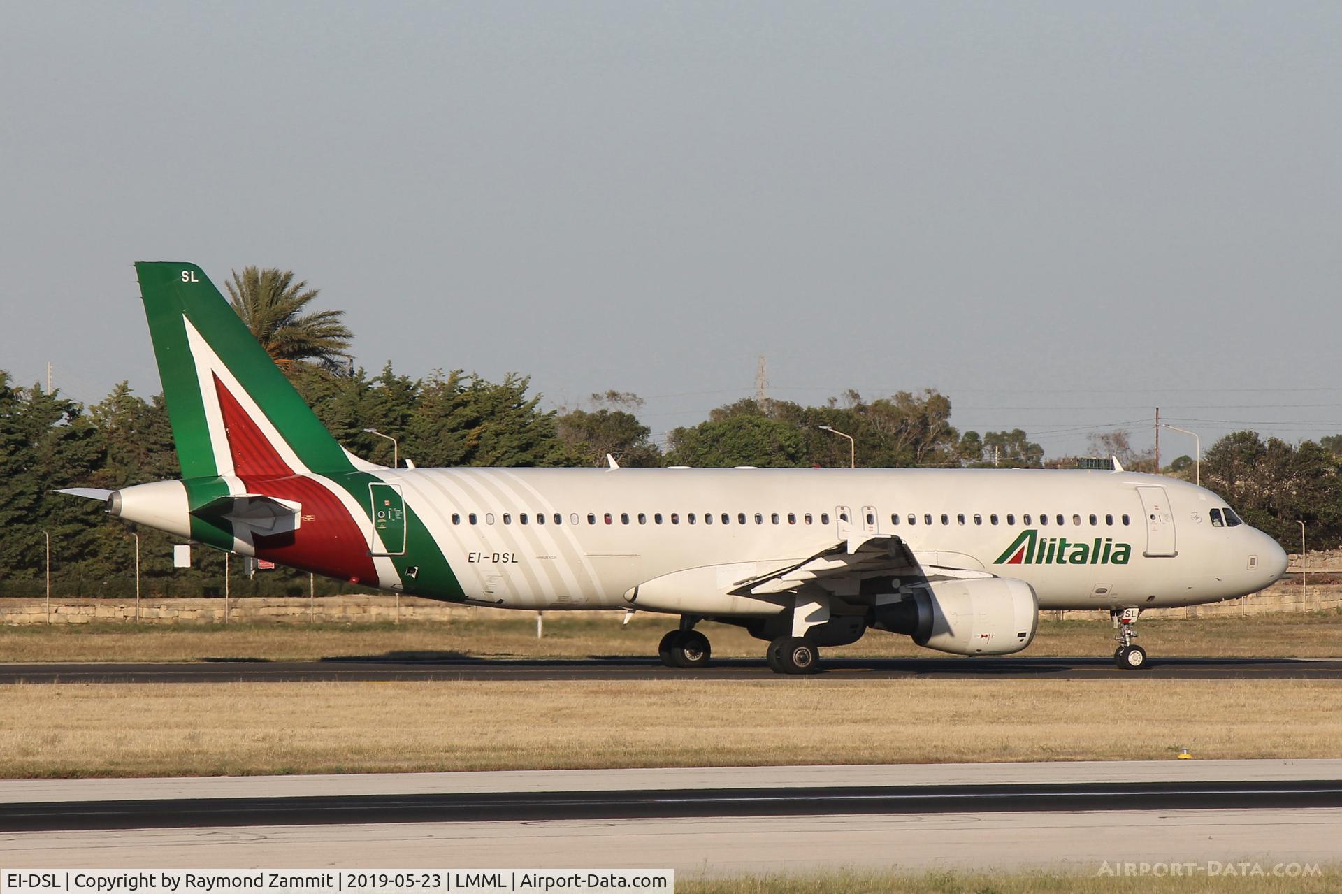 EI-DSL, 2007 Airbus A320-216 C/N 3343, A320 EI-DSL Alitalia