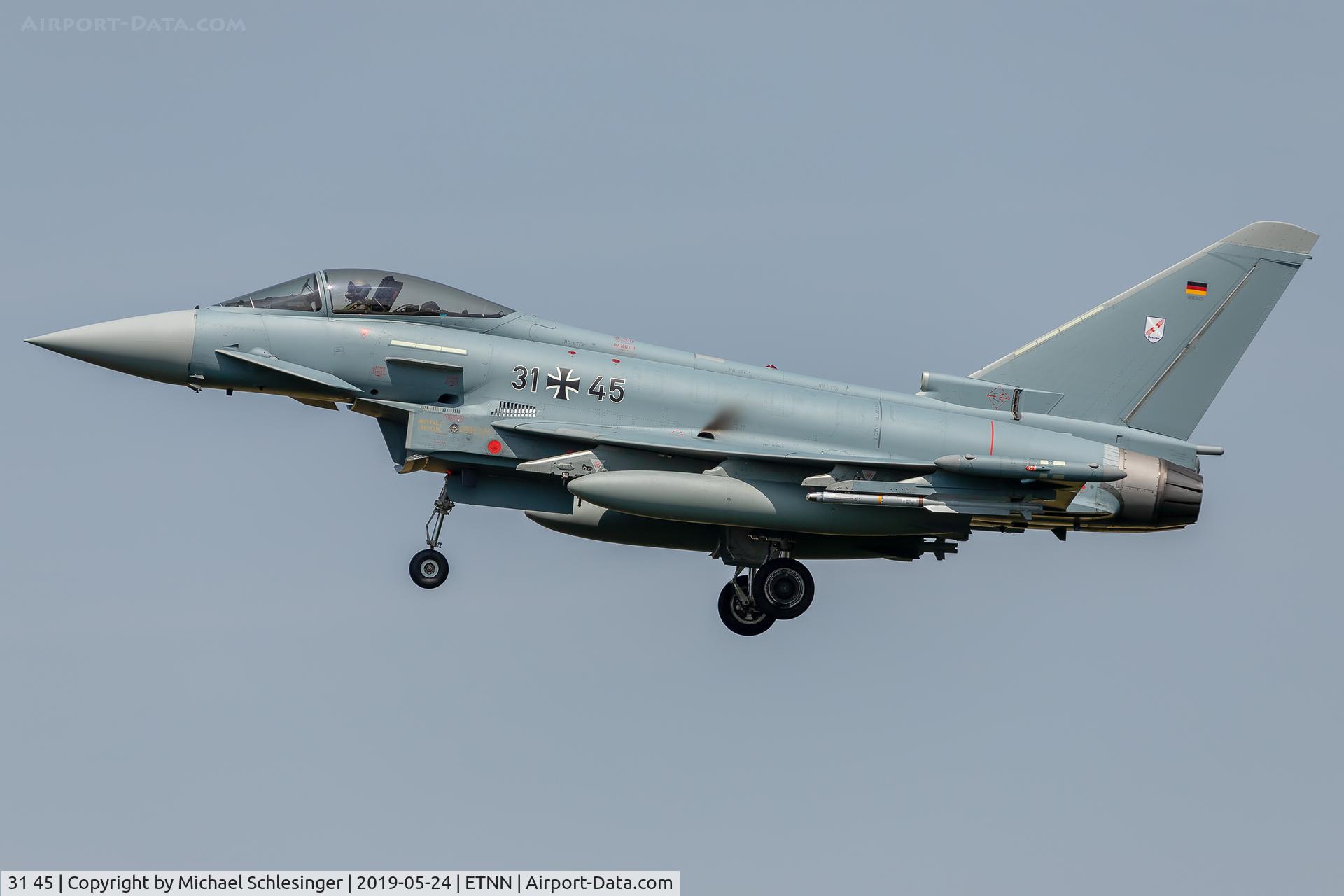 31 45, Eurofighter EF-2000 Typhoon S C/N GS0105, 31+45 - Eurofighter EF-2000 Typhoon - German Air Force