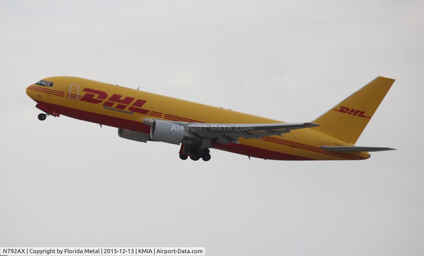 N792AX, 1986 Boeing 767-281 C/N 23142, DHL 767