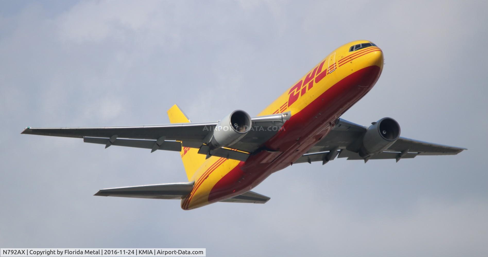 N792AX, 1986 Boeing 767-281 C/N 23142, DHL 767