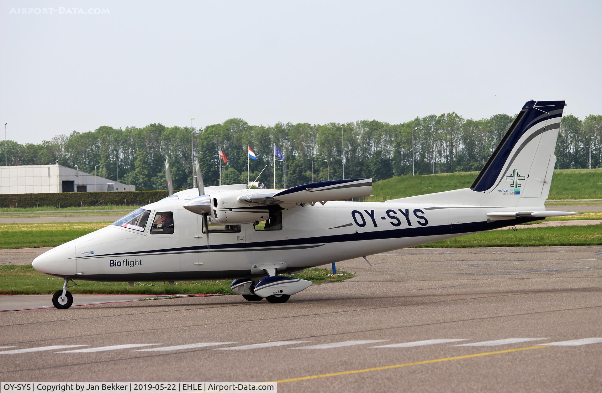 OY-SYS, Vulcanair P-68C C/N 506/C, Lelystad Airport