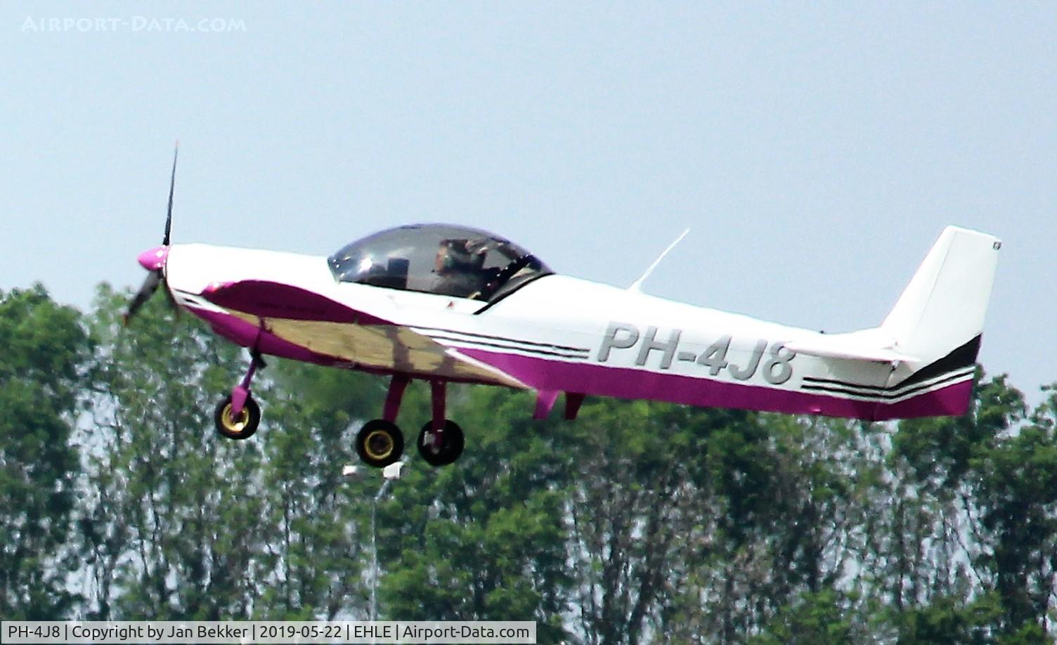 PH-4J8, Zenair CH-601XL Zodiac C/N 6-9895, Lelystad Airport
