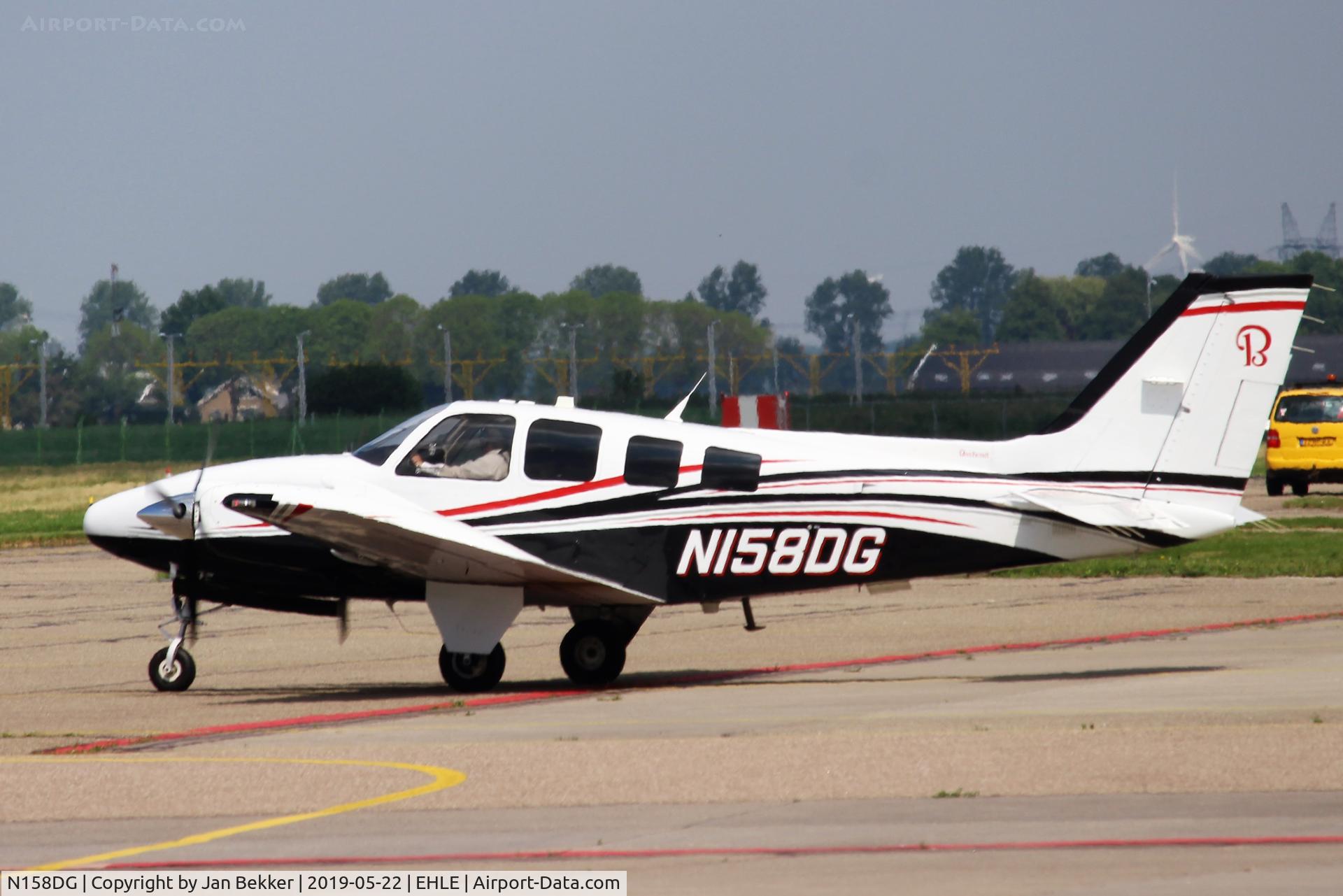 N158DG, 2016 Beechcraft G58 Baron C/N TH-2460, Lelystad Airport