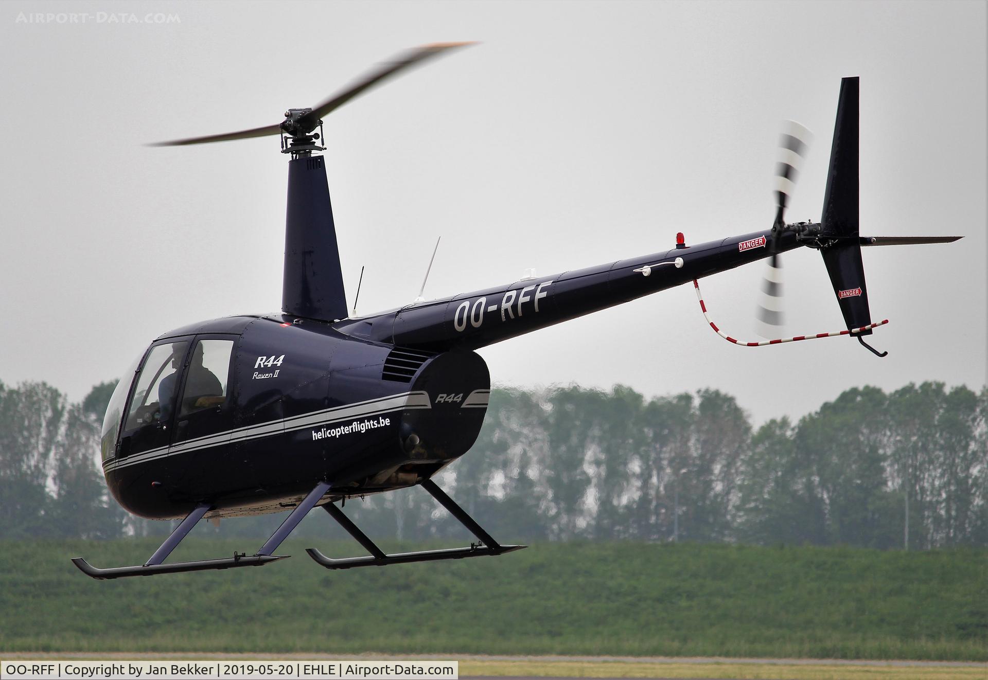 OO-RFF, 2005 Robinson R44 Raven II C/N 10961, Lelystad Airport