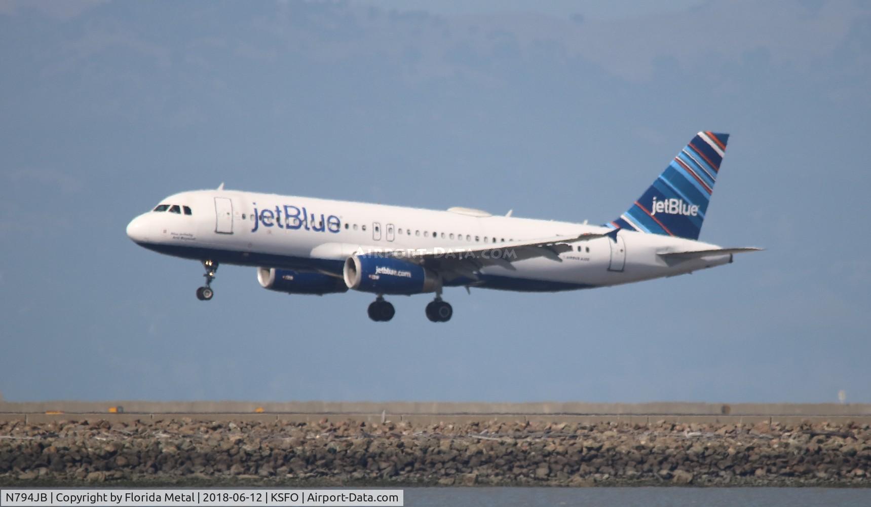 N794JB, 2011 Airbus A320-232 C/N 4904, JetBlue