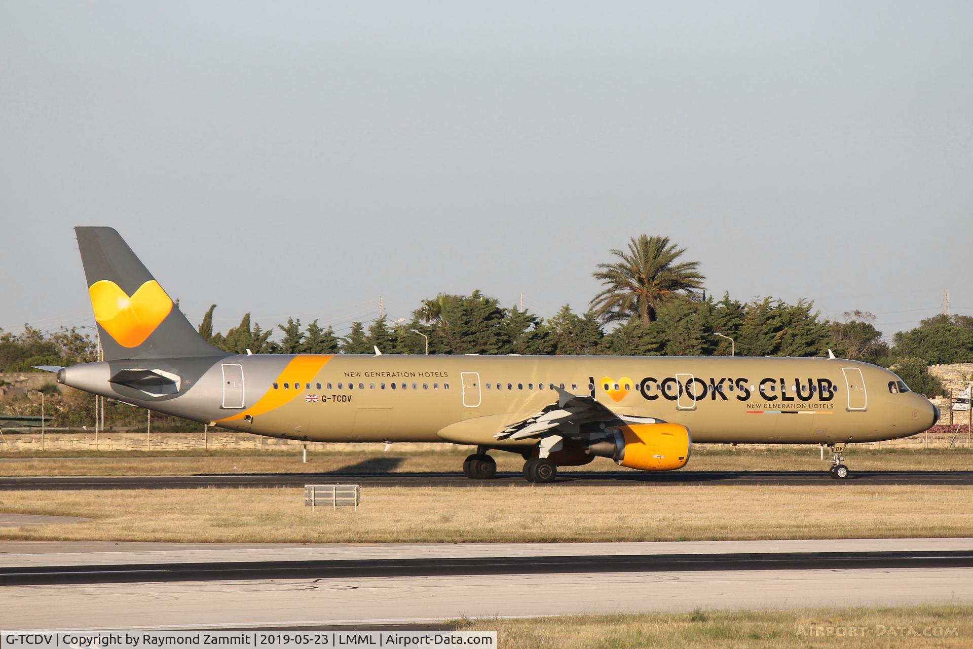 G-TCDV, 2003 Airbus A321-211 C/N 1972, A321 G-TCDV Thomas Cook Airlines