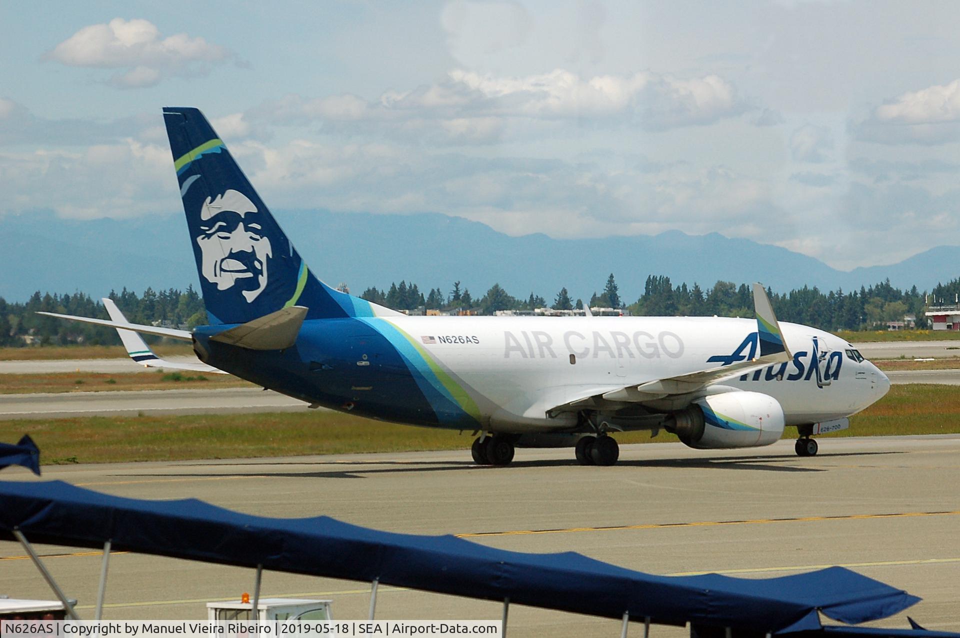 N626AS, 2001 Boeing 737-790 C/N 30793, SeaTac May 18,2019