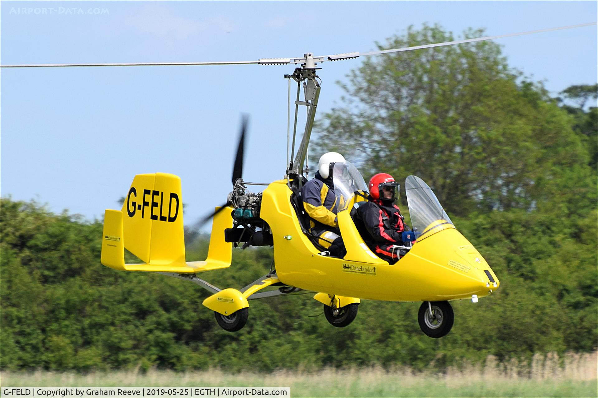 G-FELD, 2009 Rotorsport UK MTOSport C/N RSUK/MTOS/031, Landing at Old Warden.