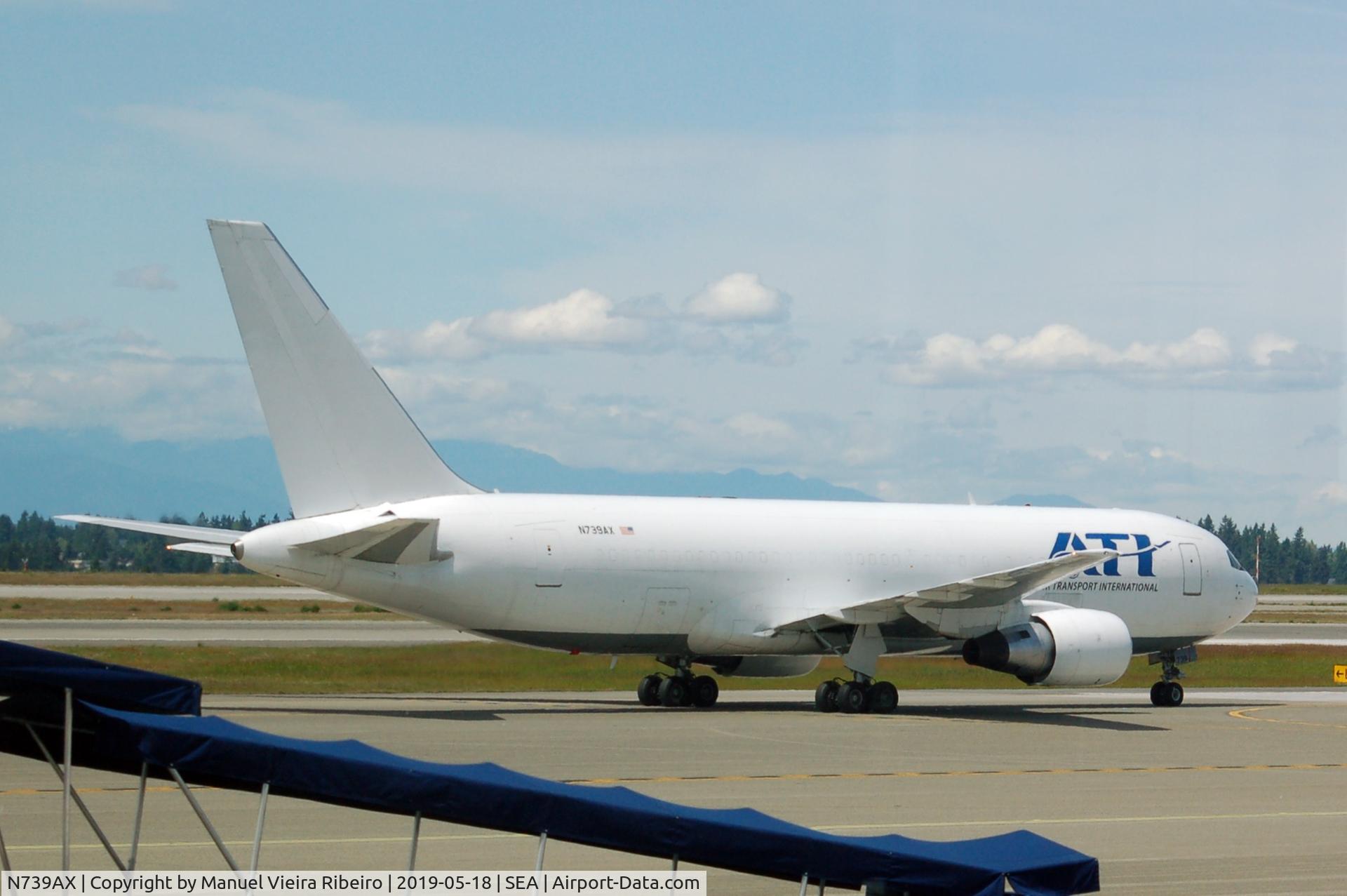 N739AX, 1982 Boeing 767-232 C/N 22216, SeaTac May 18,2019