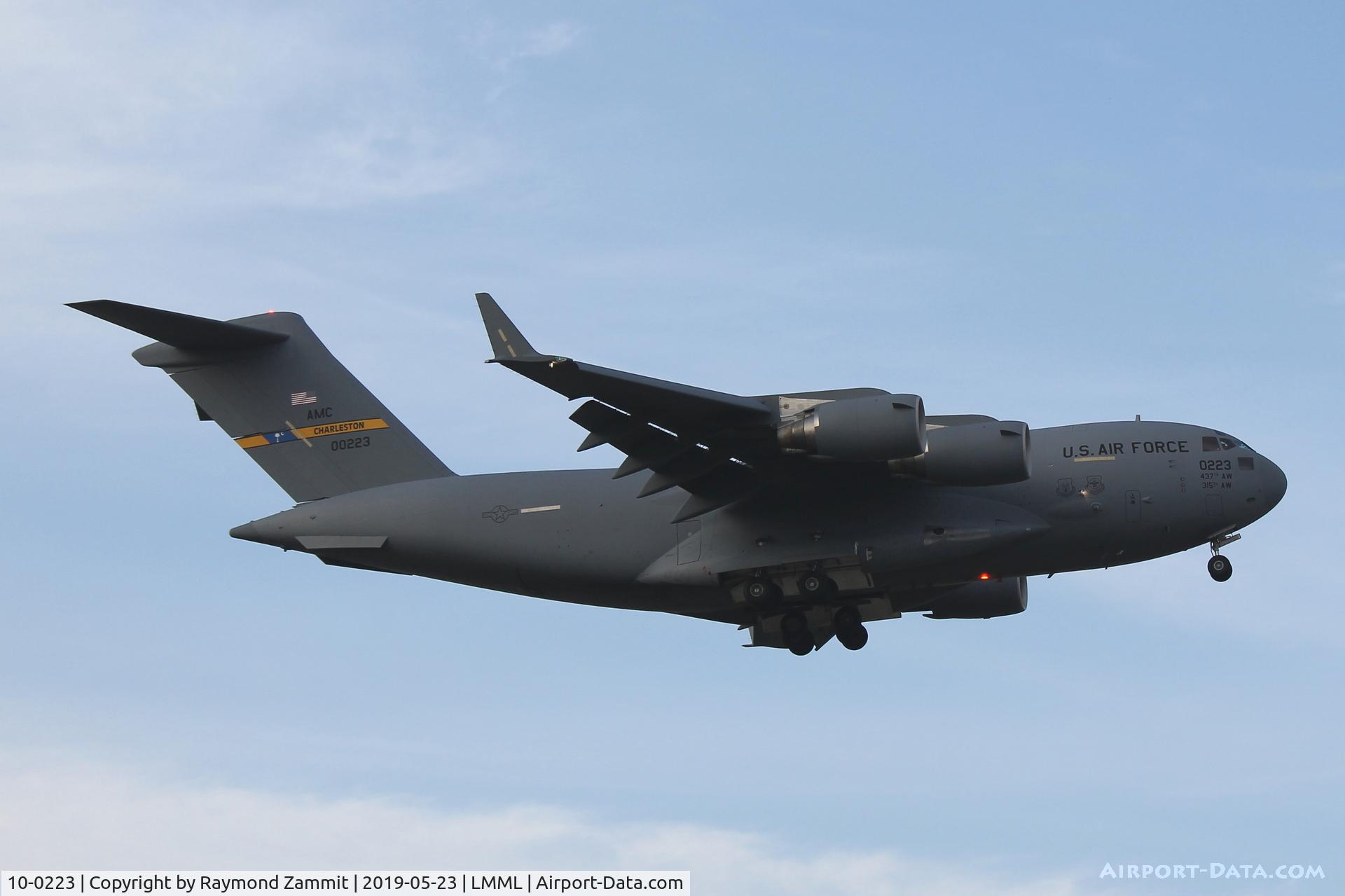 10-0223, 2013 Boeing C-17A Globemaster III C/N P-223/F260, Boeing C-17A Globemaster III 10-0223 United States Air Force