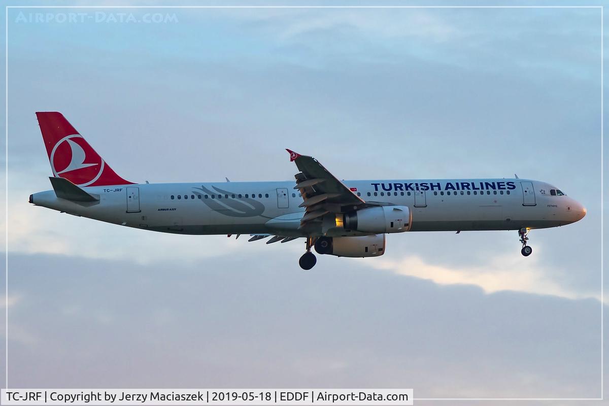 TC-JRF, 2007 Airbus A321-231 C/N 3207, Airbus A321-231