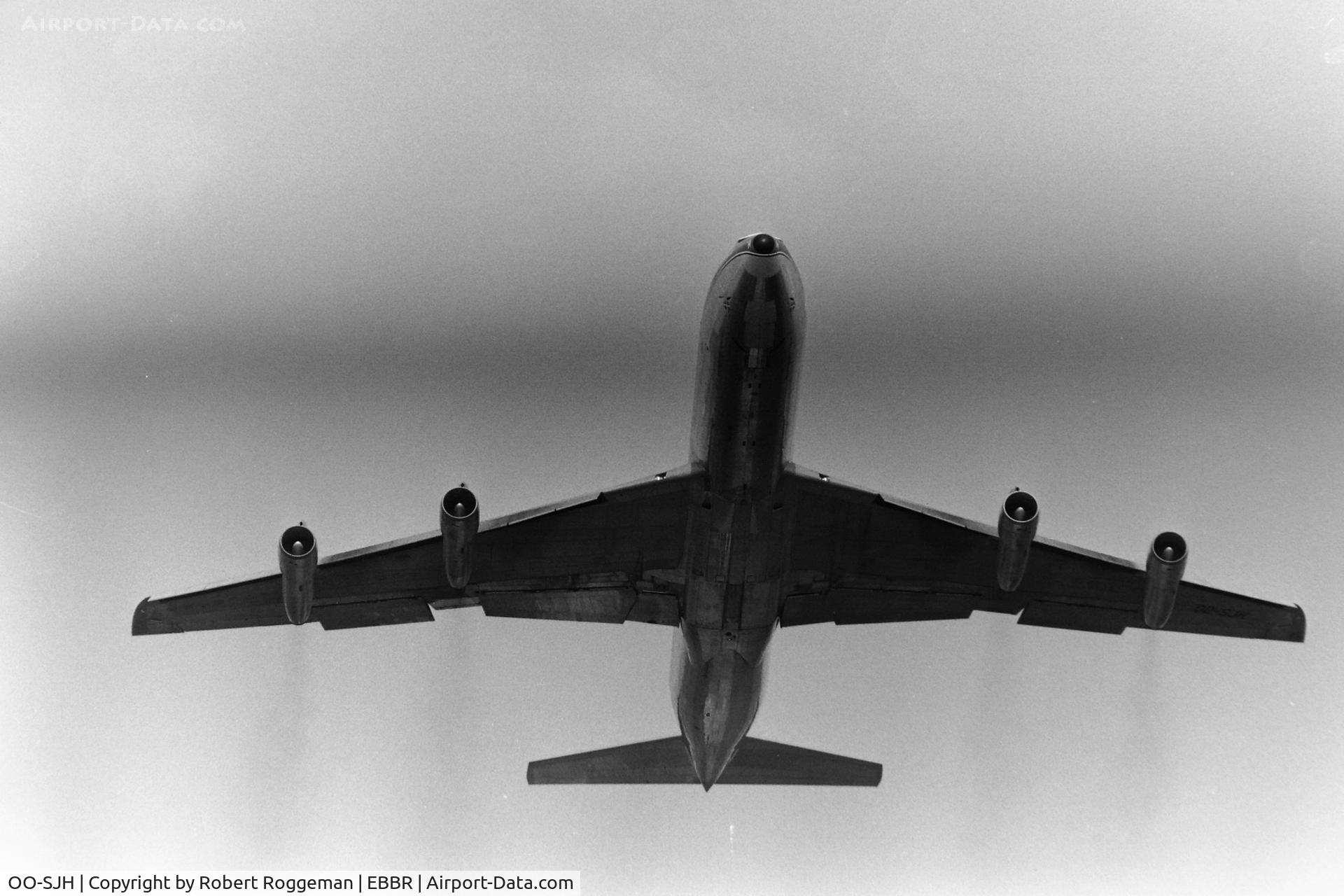 OO-SJH, 1965 Boeing 707-329C C/N 18890, Mid 1960's.SABENA.