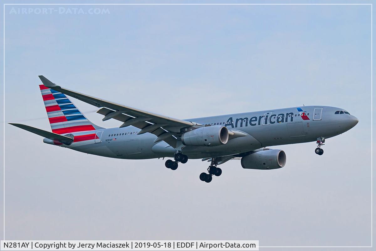 N281AY, 2009 Airbus A330-243 C/N 1041, Airbus A330-243