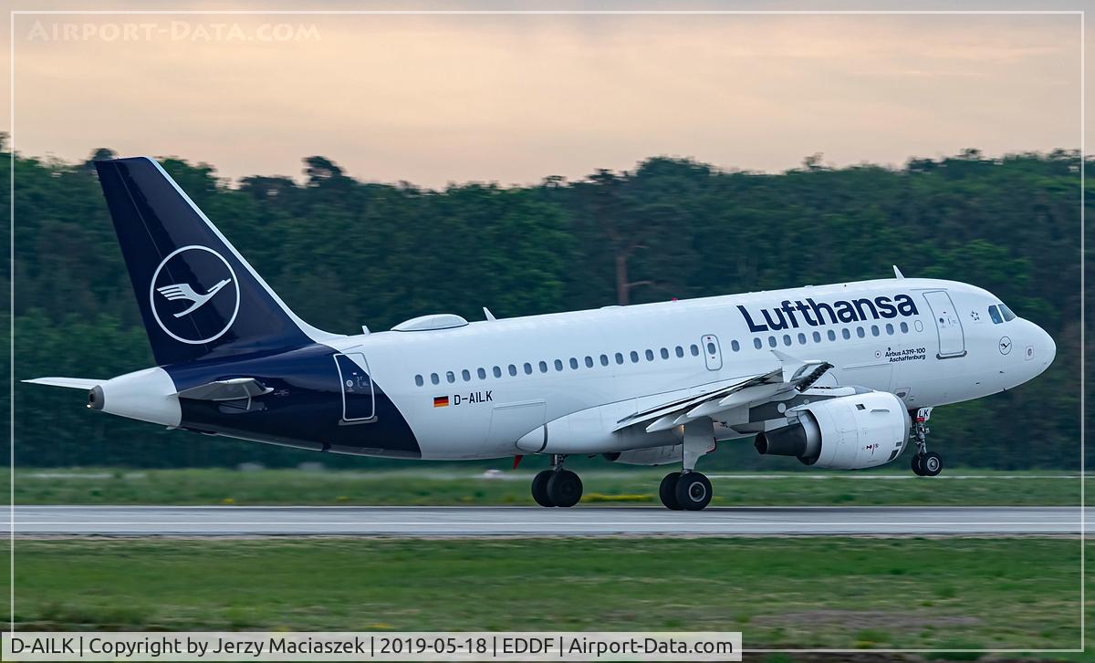 D-AILK, 1997 Airbus A319-114 C/N 679, Airbus A319-114