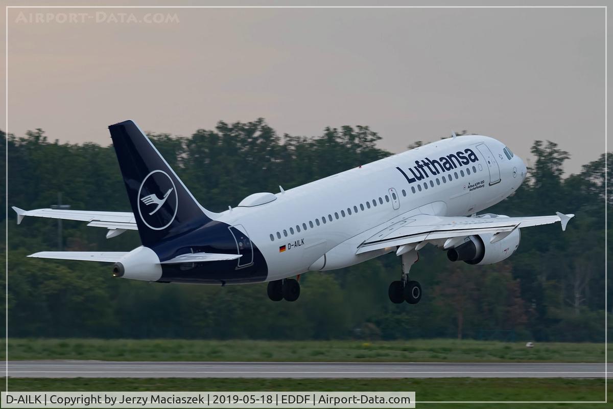 D-AILK, 1997 Airbus A319-114 C/N 679, Airbus A319-114