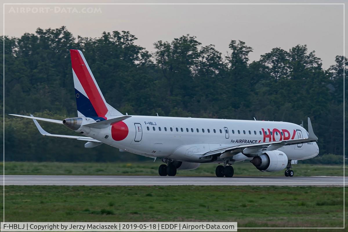 F-HBLJ, 2009 Embraer 190LR (ERJ-190-100LR) C/N 19000133, Embraer 190LR (ERJ-190-100LR