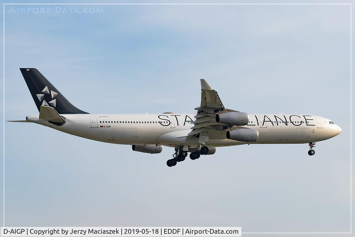 D-AIGP, 1998 Airbus A340-313X C/N 252, Airbus A340-313X