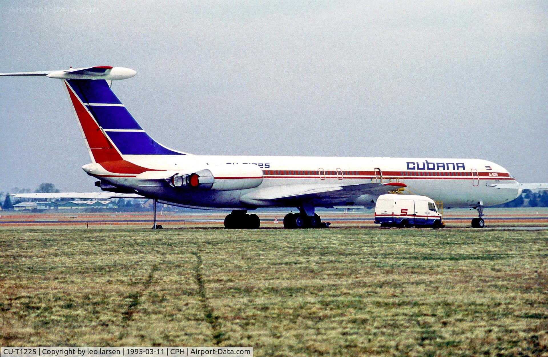 CU-T1225, 1981 Ilyushin Il-62M C/N 39845, Copenhagen 11.3.1995