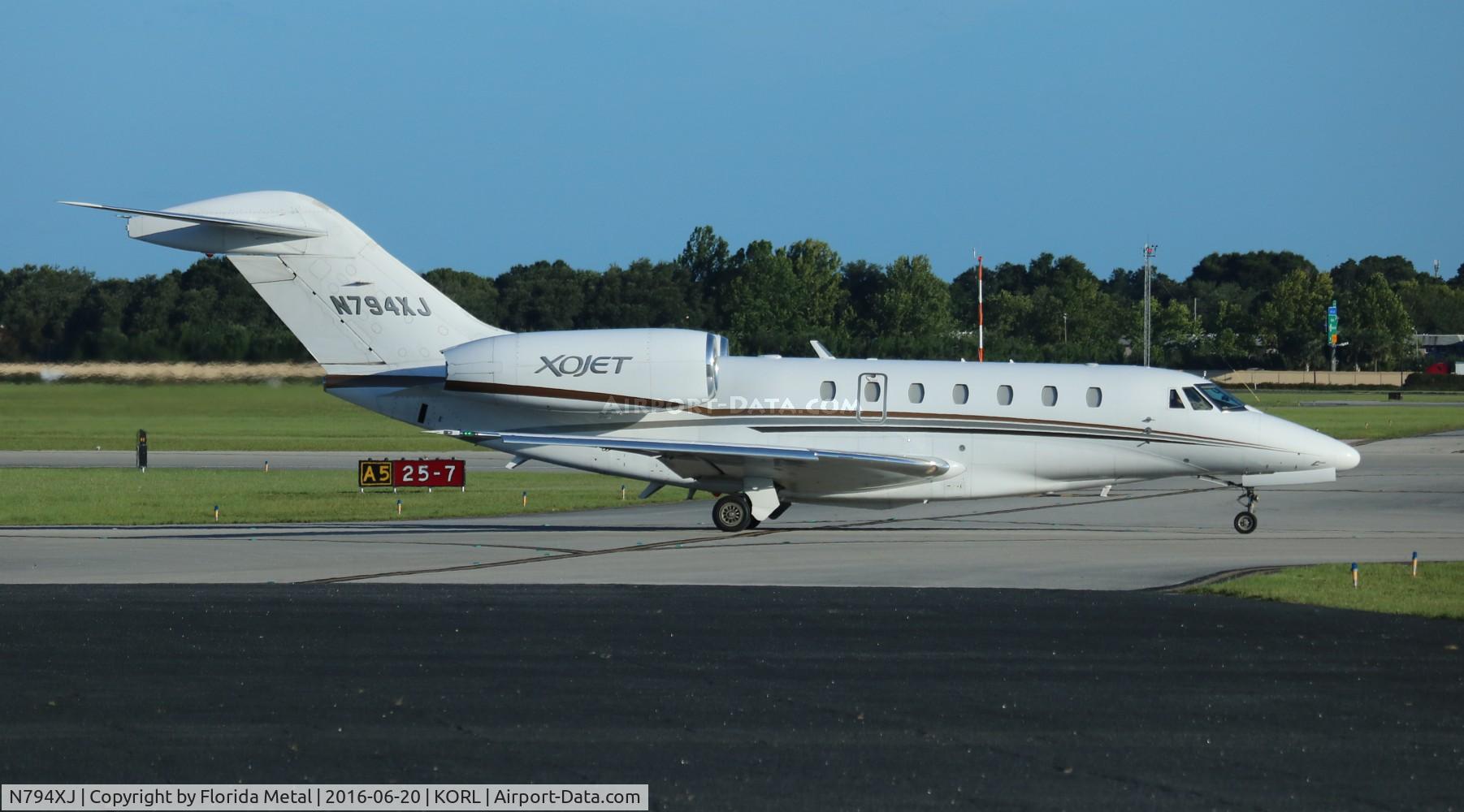 N794XJ, 2008 Cessna 750 Citation X C/N 750-0294, Citation X