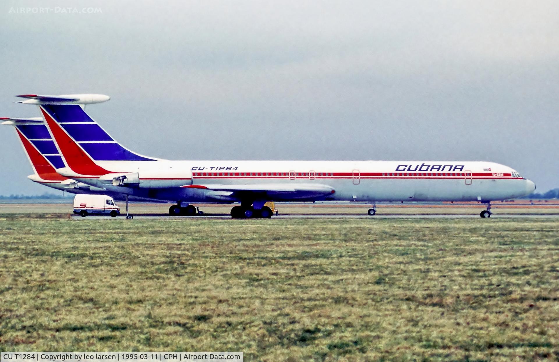 CU-T1284, 1990 Ilyushin Il-62M C/N 4053732, Copenhagen 11.3.1995