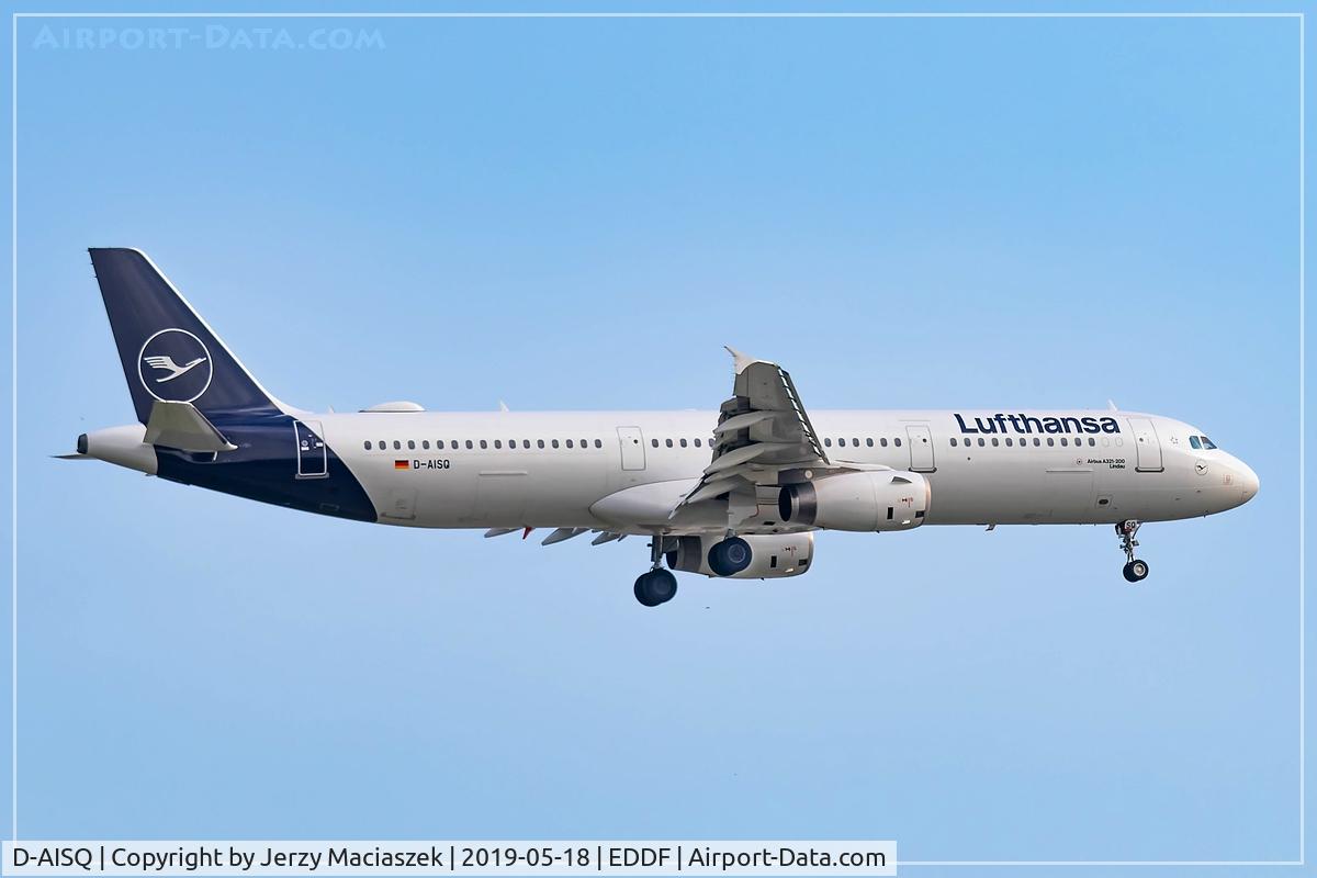 D-AISQ, 2009 Airbus A321-231 C/N 3936, Airbus A321-231
