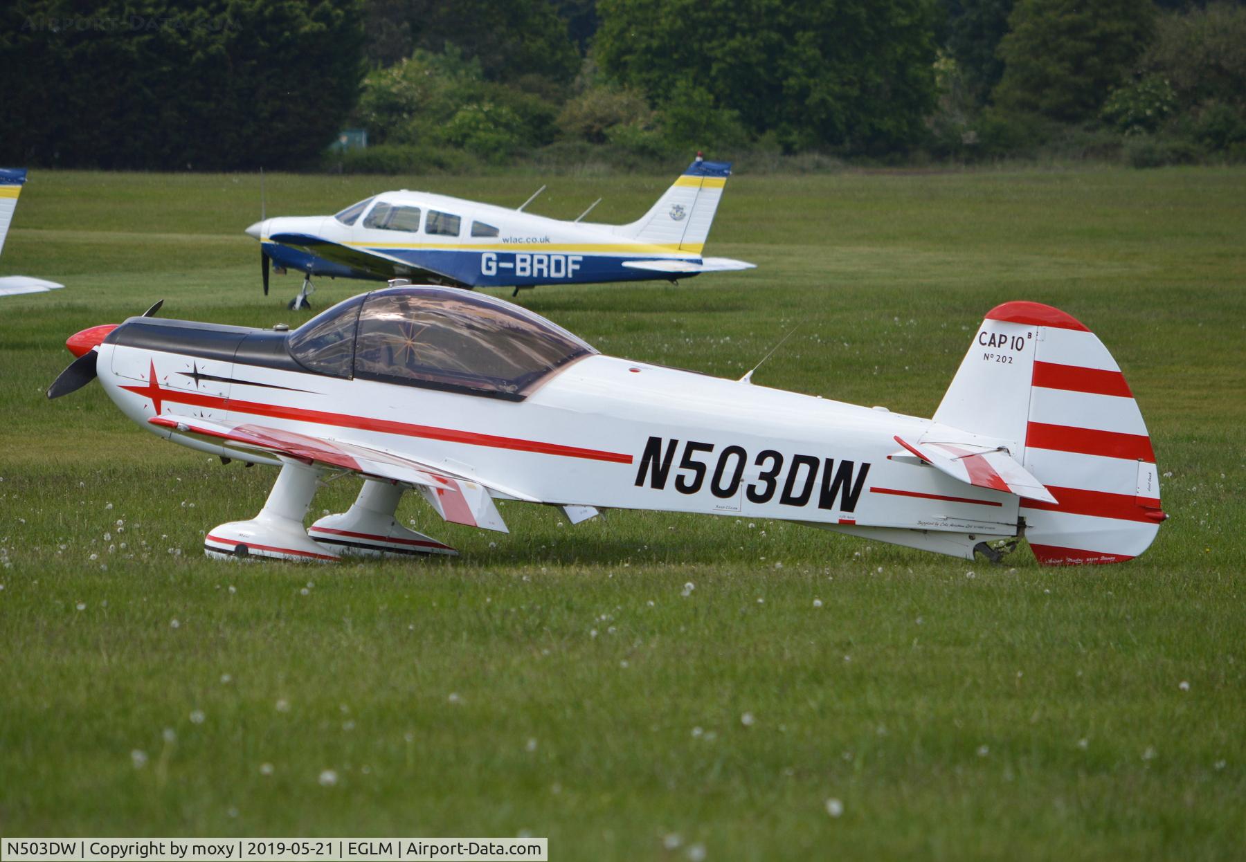 N503DW, Mudry CAP-10B C/N 202, Mudry CAP-10B at White Waltham.