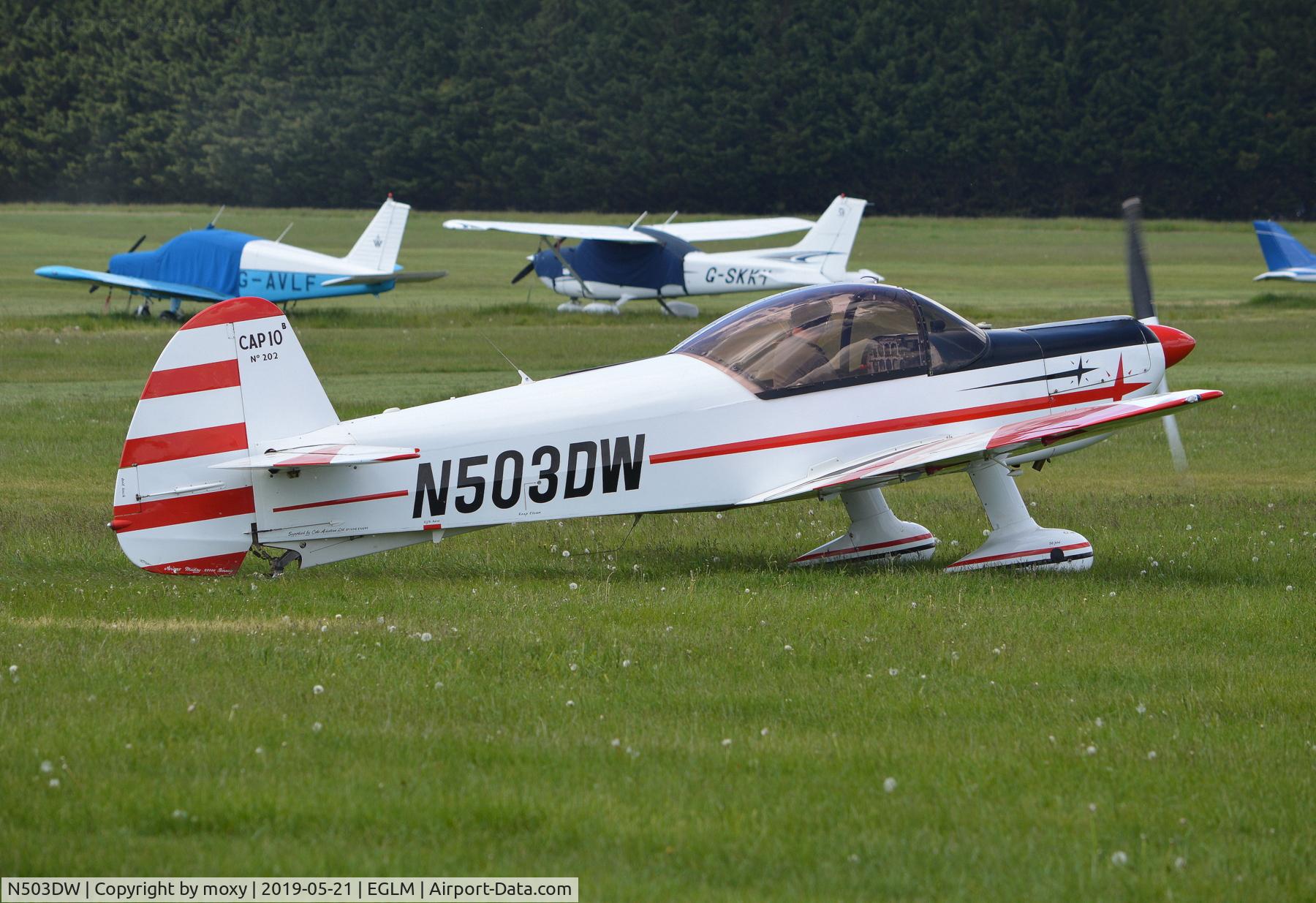 N503DW, Mudry CAP-10B C/N 202, Mudry CAP-10B at White Waltham.