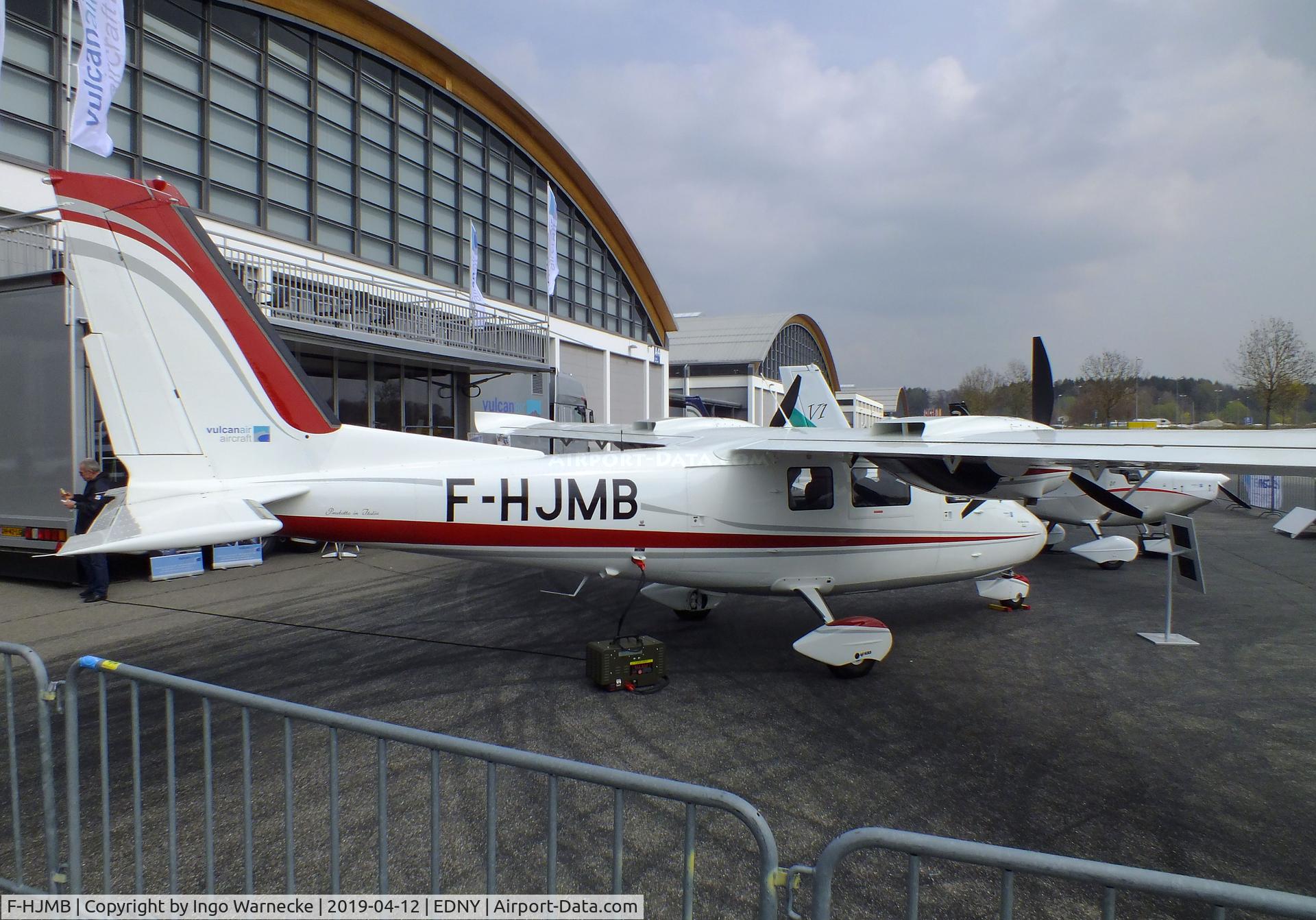 F-HJMB, Vulcanair P-68TC Observer C/N 509-53/TC, Vulcanair P.68TC at the AERO 2019, Friedrichshafen