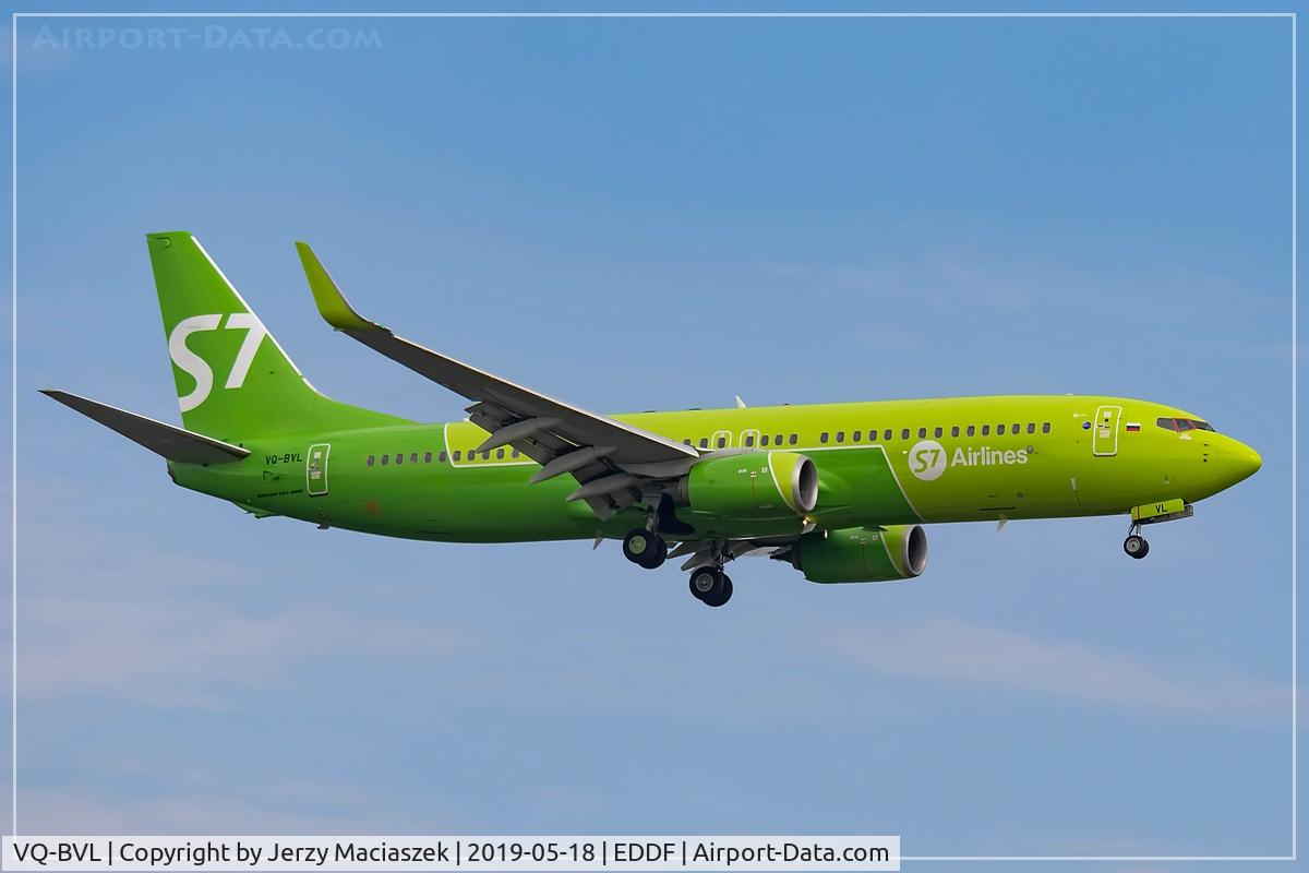 VQ-BVL, 2014 Boeing 737-8GJ C/N 41399, Boeing 737-8GJ