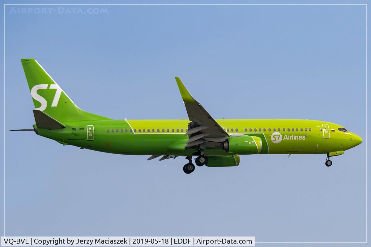 VQ-BVL, 2014 Boeing 737-8GJ C/N 41399, Boeing 737-8GJ