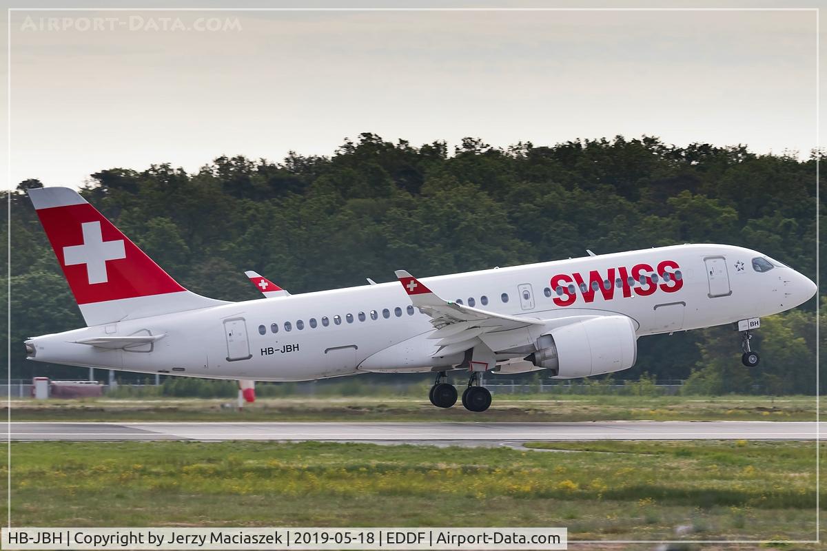 HB-JBH, 2017 Bombardier CSeries CS100 (BD-500-1A10) C/N 50017, Bombardier CSeries CS100