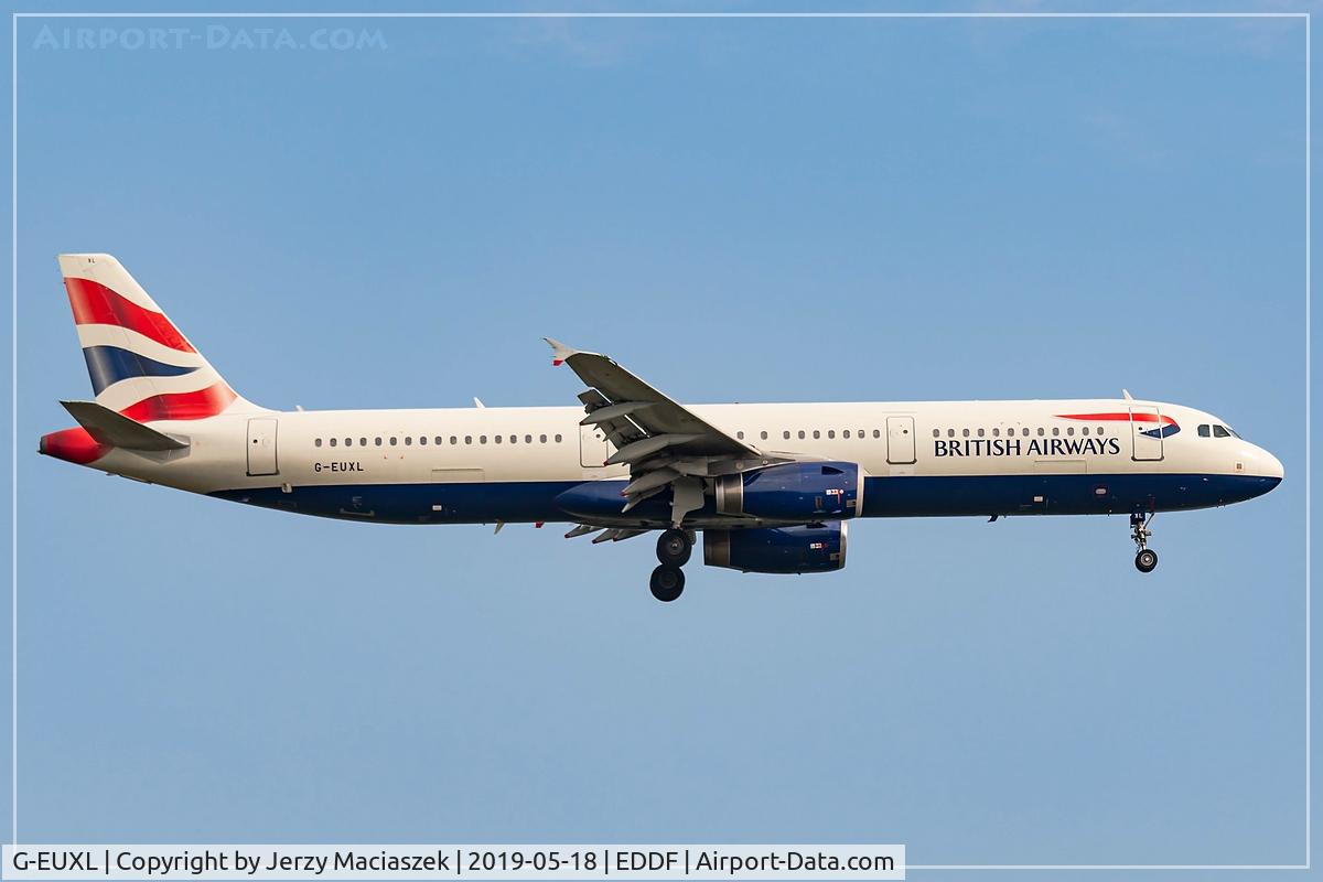 G-EUXL, 2007 Airbus A321-231 C/N 3254, Airbus A321-231